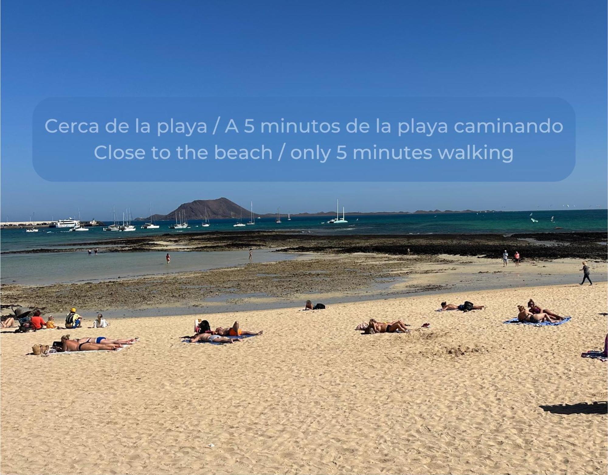 Tutti Frutti Con Piscina, Terraza Soleada Privada, Primera Planta Y Wi-Fi Corralejo Ngoại thất bức ảnh